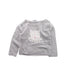 A Grey Knit Sweaters from Jacadi in size 3T for girl. (Front View)