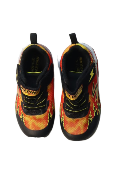 A Multicolour Sneakers from Skechers in size 18-24M for boy. (Back View)