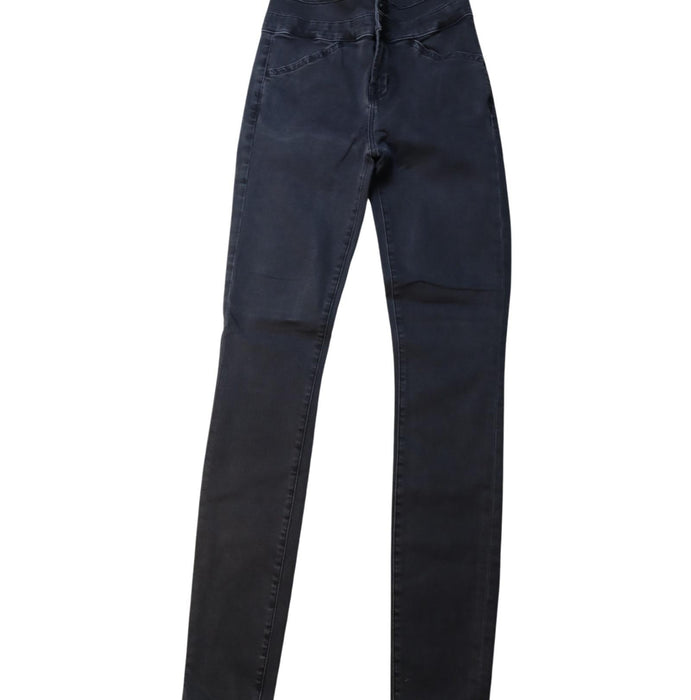 A Black Casual Pants from J Brand in size XS for maternity. (Front View)