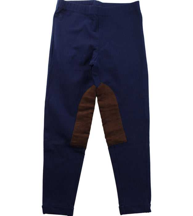 A Blue Leggings from Polo Ralph Lauren in size 7Y for girl. (Front View)