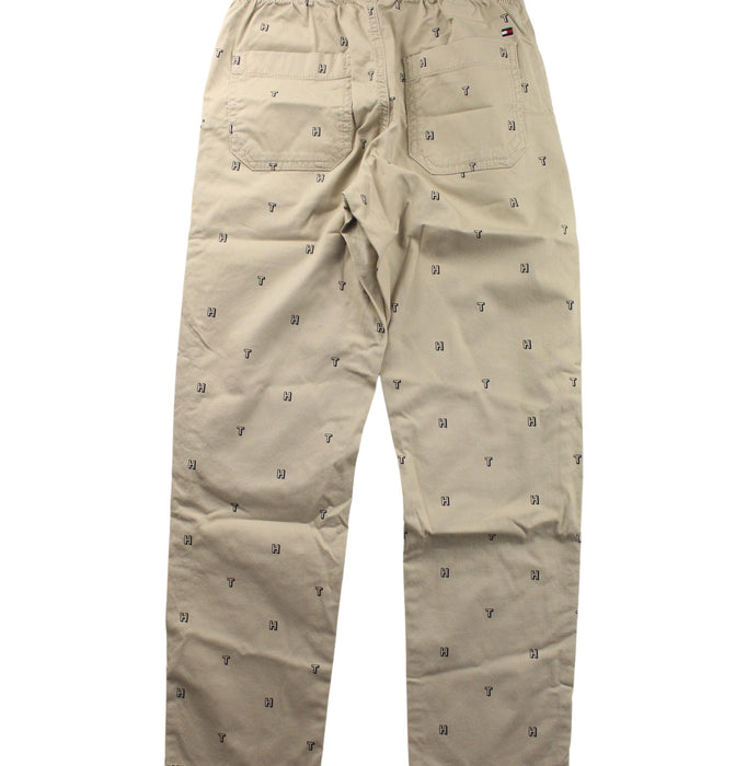 A Beige Casual Pants from Tommy Hilfiger in size 10Y for boy. (Back View)