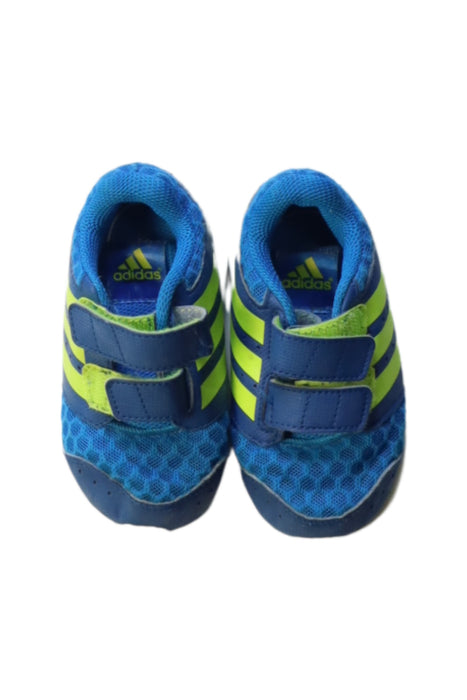 A Multicolour Sneakers from Adidas in size 12-18M for boy. (Back View)