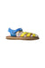 A Multicolour Sandals from Boden in size 6T for girl. (Front View)