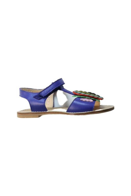 A Multicolour Sandals from Boden in size 6T for girl. (Front View)