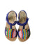 A Multicolour Sandals from Boden in size 6T for girl. (Back View)
