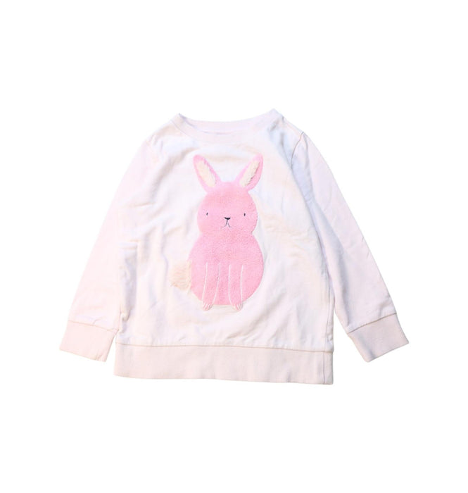 A Pink Crewneck Sweatshirts from Seed in size 3T for girl. (Front View)