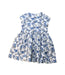 A Multicolour Short Sleeve Dresses from Petit Bateau in size 4T for girl. (Back View)