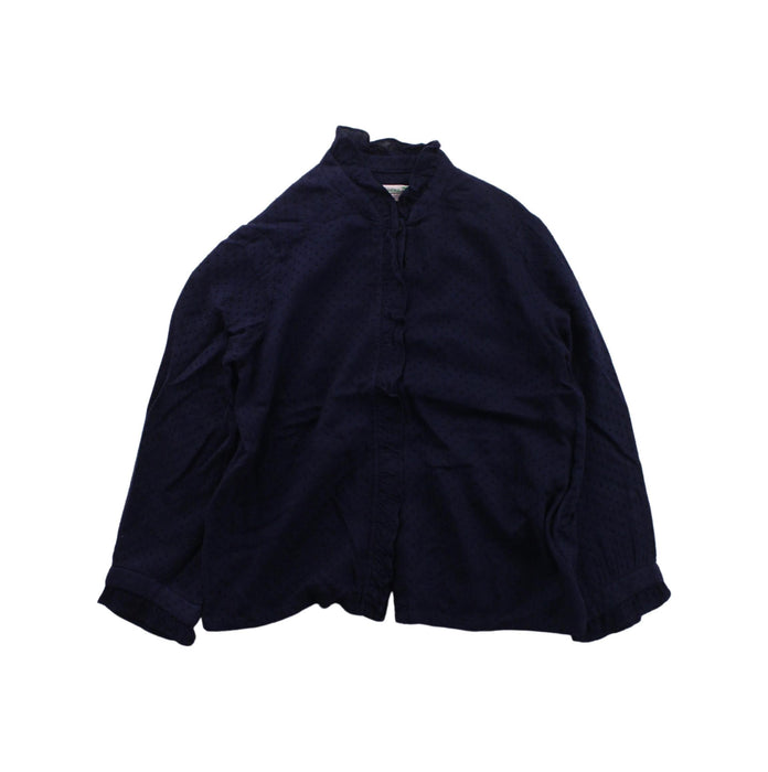 A Blue Cardigans from Bonpoint in size 4T for girl. (Front View)