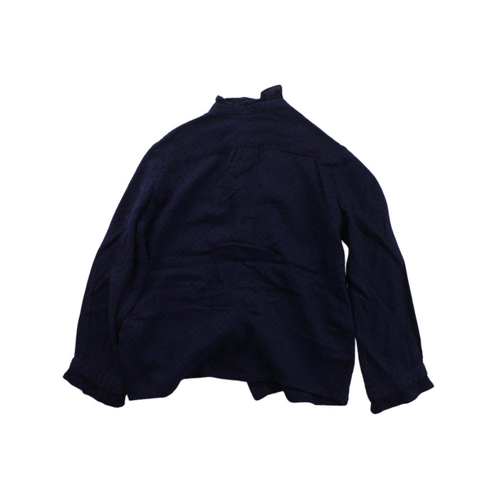 A Blue Cardigans from Bonpoint in size 4T for girl. (Back View)