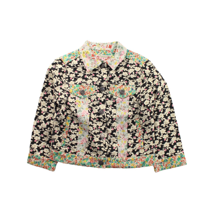 A Black Lightweight Jackets from Bonpoint in size 6T for girl. (Front View)