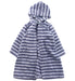 A Purple Bathrobes from Jacadi in size 12-18M for neutral. (Front View)