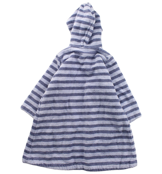 A Purple Bathrobes from Jacadi in size 12-18M for neutral. (Back View)