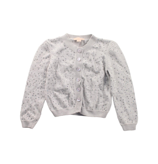 A White Cardigans from Tutu Du Monde in size 12-18M for girl. (Front View)