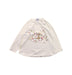 A White Long Sleeve T Shirts from Petit Bateau in size 2T for girl. (Front View)