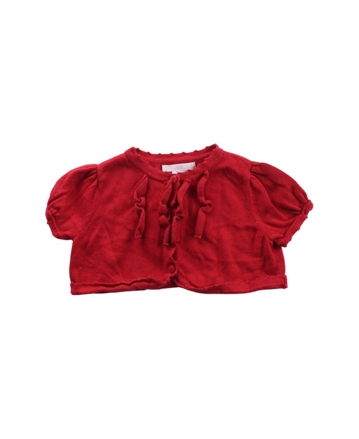 A Red Cardigans from Janie & Jack in size 2T for girl. (Front View)