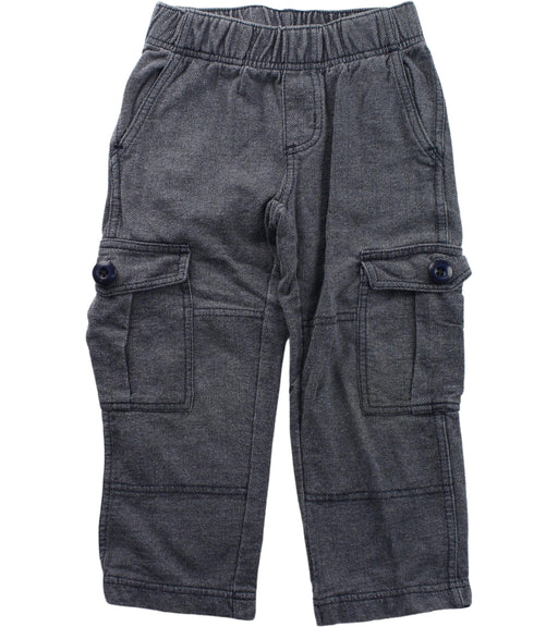 A Grey Casual Pants from Tea in size 4T for boy. (Front View)