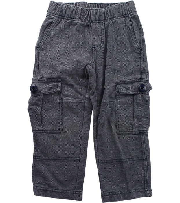 A Grey Casual Pants from Tea in size 4T for boy. (Front View)