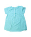 A Blue Short Sleeve Tops from Crewcuts in size 6T for girl. (Front View)