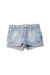 A Blue Shorts from Scotch & Soda in size 8Y for girl. (Front View)