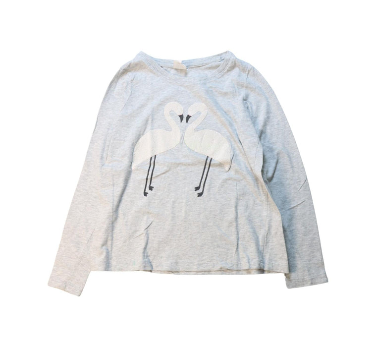 A Multicolour Long Sleeve T Shirts from Seed in size 8Y for girl. (Front View)