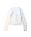 A White Cardigans from IKKS in size 8Y for girl. (Back View)