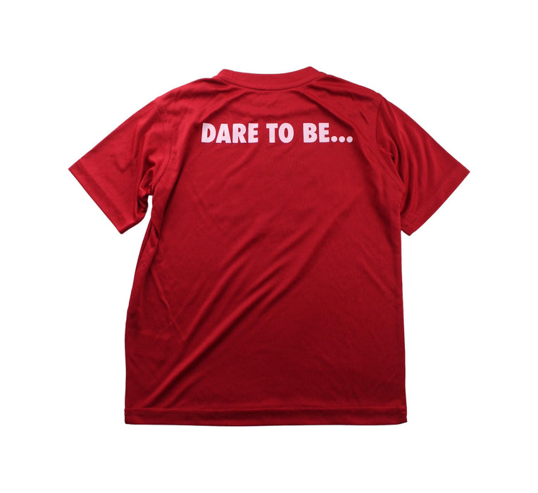 A Red Short Sleeve T Shirts from Nike in size 5T for boy. (Back View)
