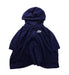 A Blue Zippered Sweatshirts from Nike in size 10Y for girl. (Front View)
