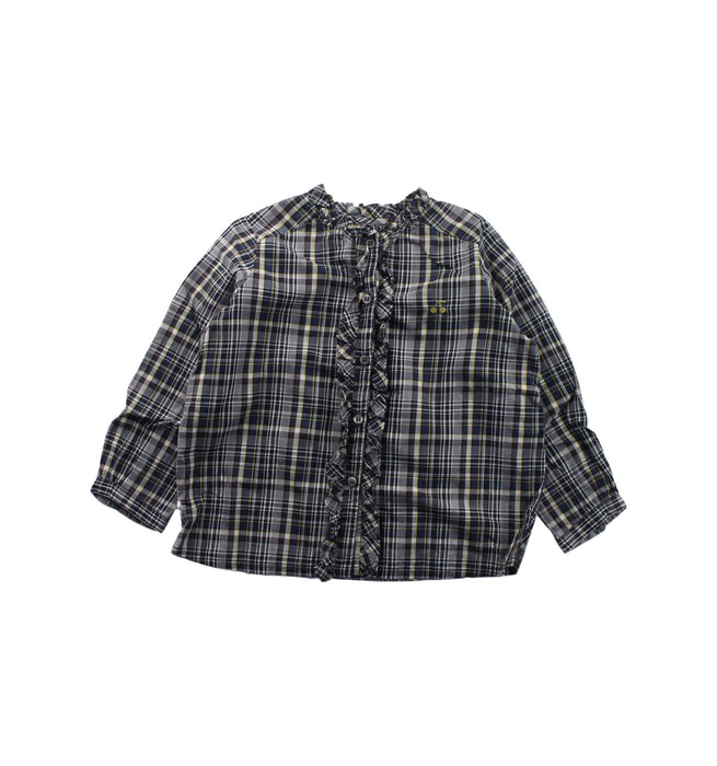 A Multicolour Long Sleeve Shirts from Bonpoint in size 3T for girl. (Front View)
