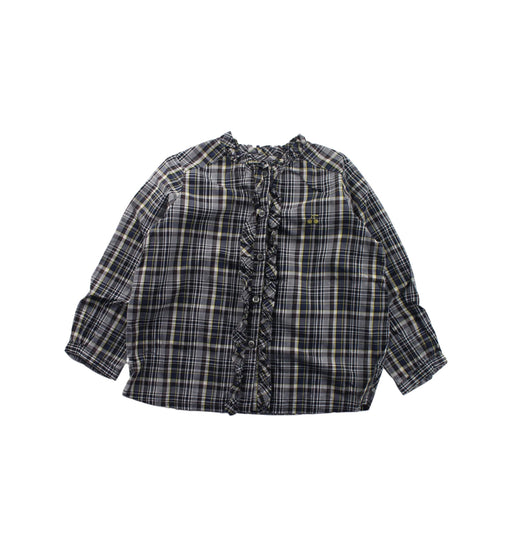 A Multicolour Long Sleeve Shirts from Bonpoint in size 3T for girl. (Front View)