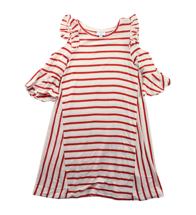 A Red Long Sleeve Dresses from Witchery in size 7Y for girl. (Front View)