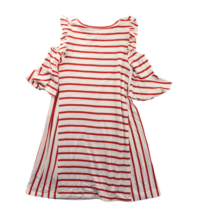 A Red Long Sleeve Dresses from Witchery in size 7Y for girl. (Back View)