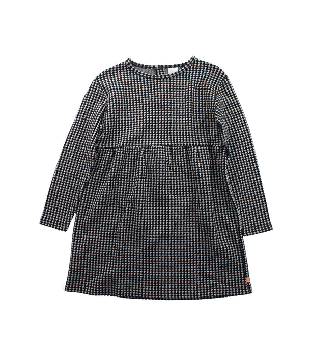 A Black Long Sleeve Dresses from Tinycottons in size 6T for girl. (Front View)
