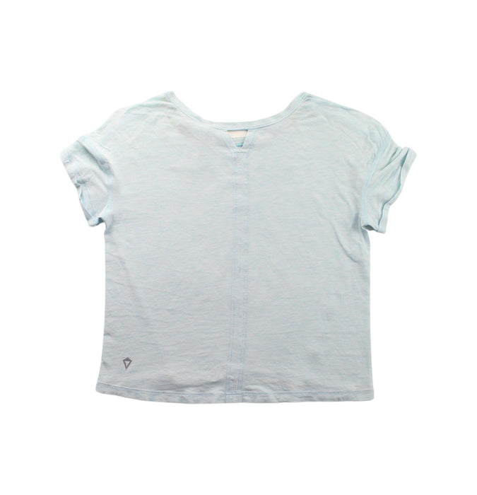 A Blue Short Sleeve T Shirts from Ivivva in size 7Y for girl. (Back View)