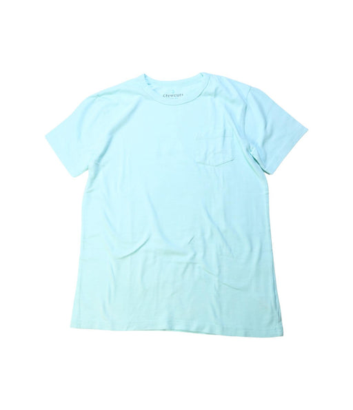 A Blue Short Sleeve T Shirts from Crewcuts in size 14Y for boy. (Front View)