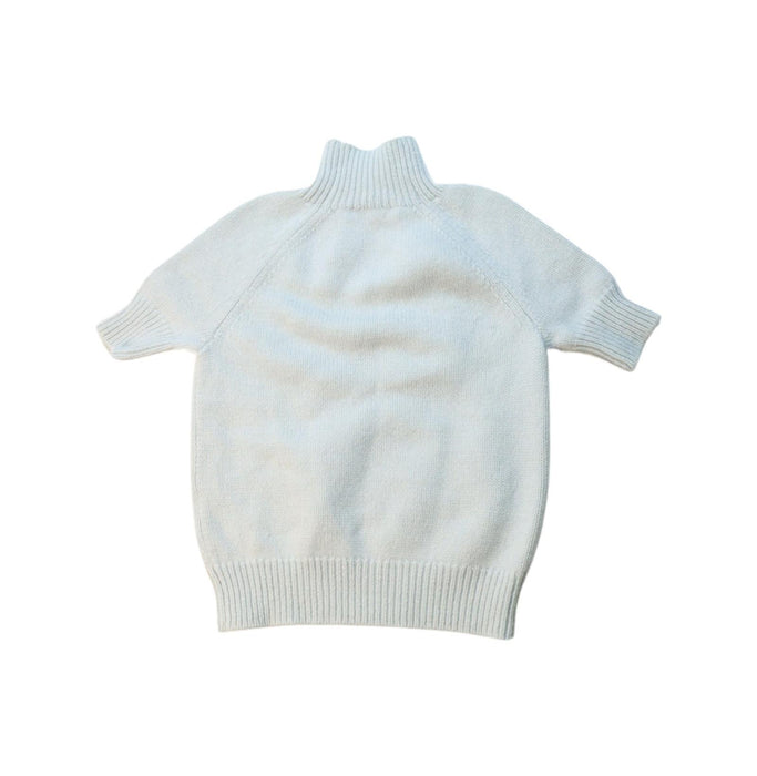 A White Short Sleeve Tops from Bonpoint in size 6T for girl. (Back View)