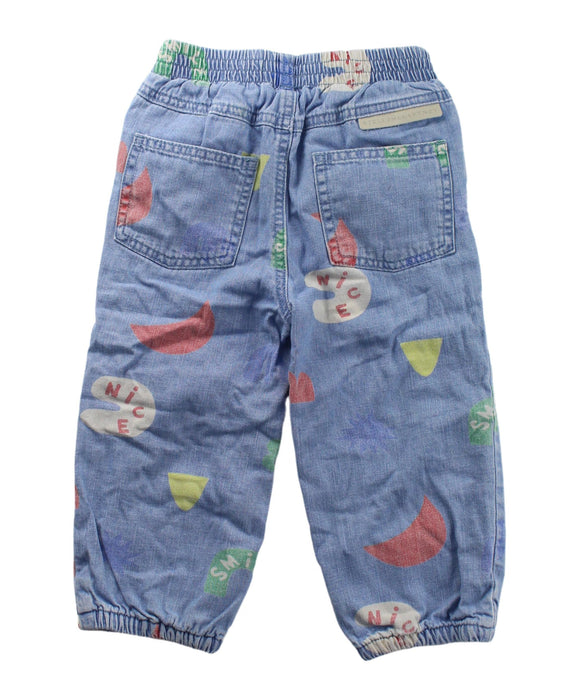 A Blue Casual Pants from Stella McCartney in size 3T for girl. (Back View)