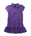 A Purple Short Sleeve Dresses from Polo Ralph Lauren in size 5T for girl. (Front View)