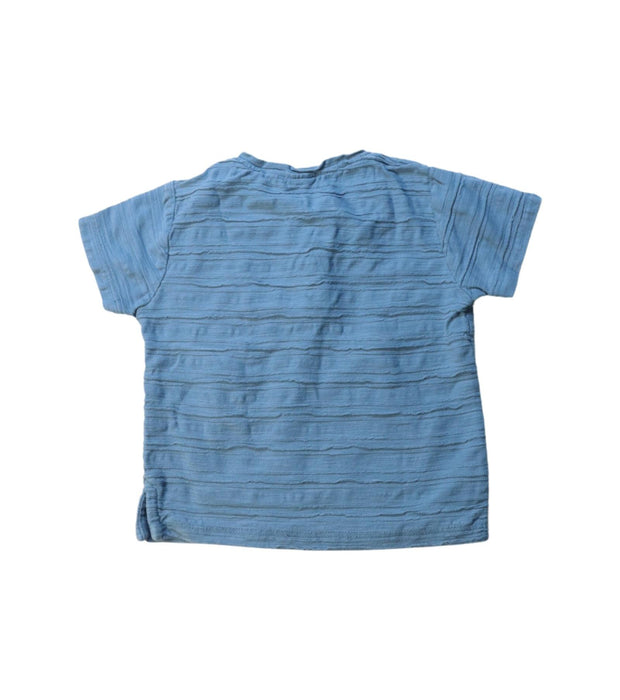 A Blue Short Sleeve T Shirts from Charanga in size 12-18M for girl. (Back View)