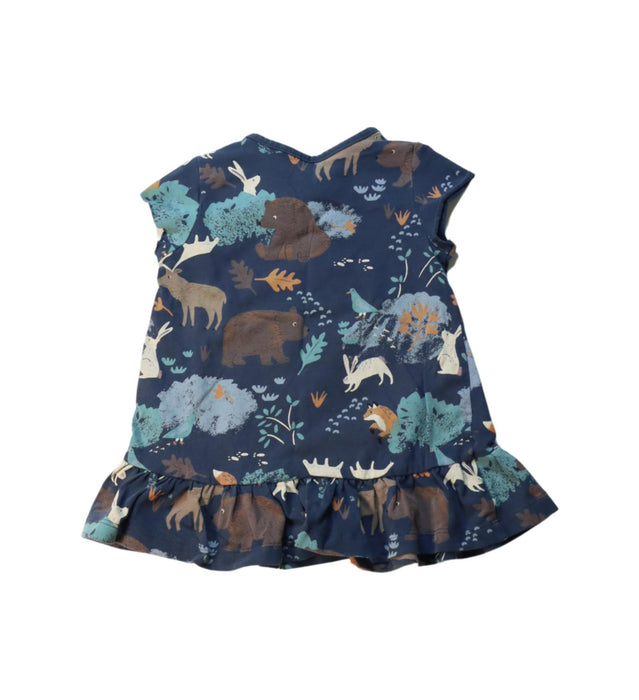 A Multicolour Short Sleeve Dresses from Lindex in size 3-6M for girl. (Back View)