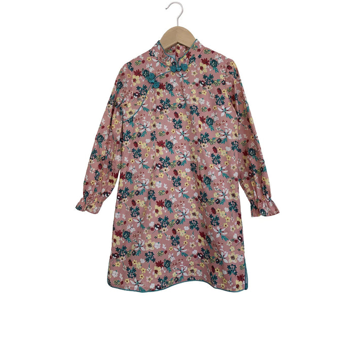 A Multicolour Long Sleeve Dresses from Little Valley in size 18-24M for girl. (Front View)