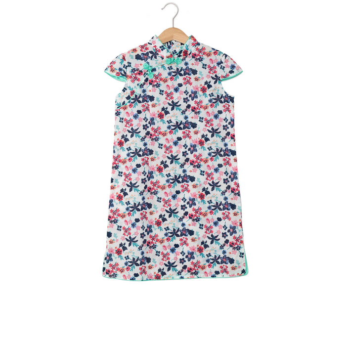 A Multicolour Short Sleeve Dresses from Little Valley in size 12-18M for girl. (Front View)