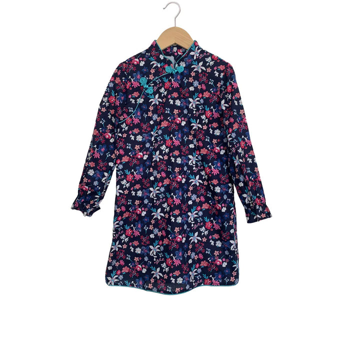 A Multicolour Long Sleeve Dresses from Little Valley in size 18-24M for girl. (Front View)