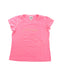A Pink Short Sleeve T Shirts from Armani in size 6T for girl. (Front View)