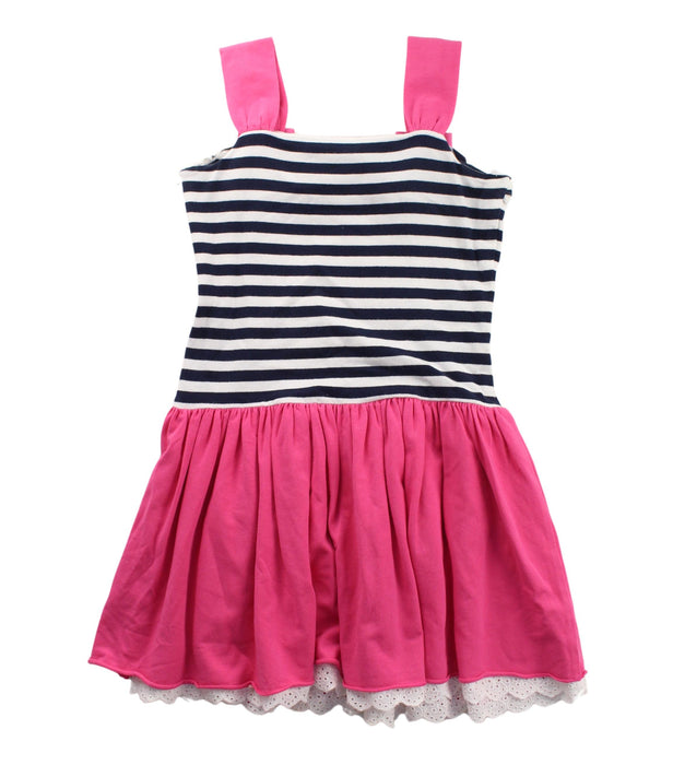 A Pink Sleeveless Dresses from Nicholas & Bears in size 8Y for girl. (Back View)