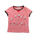 A Red Short Sleeve T Shirts from Sonia Rykiel in size 8Y for girl. (Front View)
