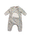 A Grey Long Sleeve Jumpsuits from Petit Bateau in size 6-12M for boy. (Front View)