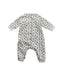 A Grey Long Sleeve Jumpsuits from Petit Bateau in size 6-12M for boy. (Back View)