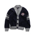 A Blue Cardigans from Dolce & Gabbana in size 6-12M for boy. (Front View)