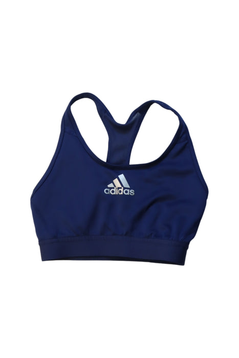 A Multicolour Active Tops from Adidas in size 10Y for girl. (Front View)