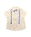 A White Short Sleeve Shirts from Nicholas & Bears in size 6T for boy. (Front View)